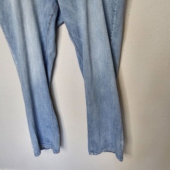 Seven7 Jeans Size 24‎ Stars and Seven Back Pocket Straight Leg High Rise - Picture 5 of 17